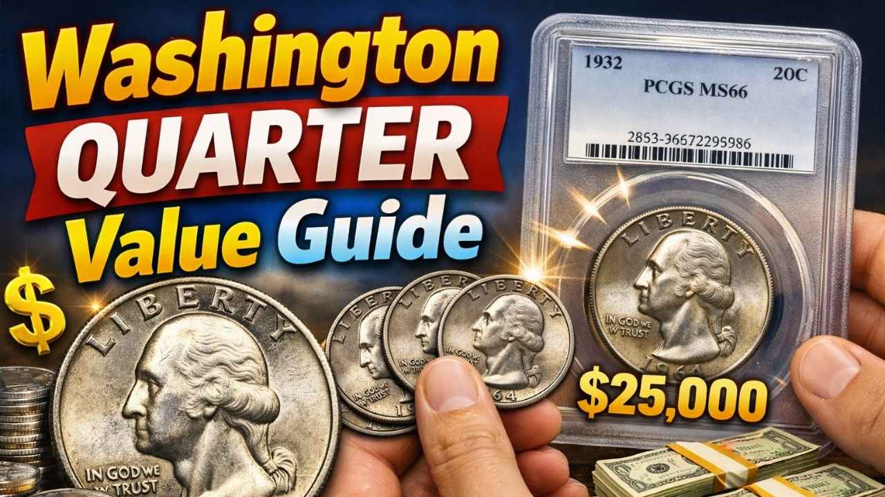 2026 Washington Quarter Value Guide: Rare Mint Marks, Silver Proofs & Collector Tips