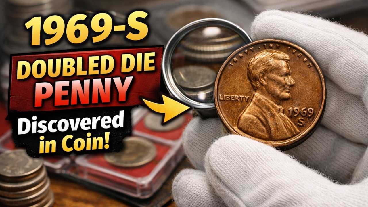 Rare 1969-S Doubled Die Penny Discovered in Coin Jar, Fetches $750,000 at Auction